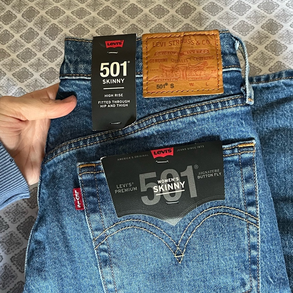 levi skinny jeans
